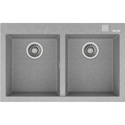 Teka Умивалник ТЕКА М. 1029, Forsquare 2B 790 TG, гранит, камено сив (115260015)