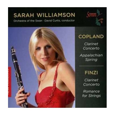 Sarah Williamson - Copland and Finzi Clarinet Concertos CD