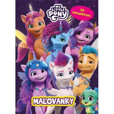 My Little Pony Maľovanky so samolepkami 0