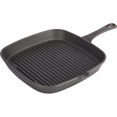 KitchenCraft Grilovacia panvica 23 cm liatinový štvorec KCCISQ