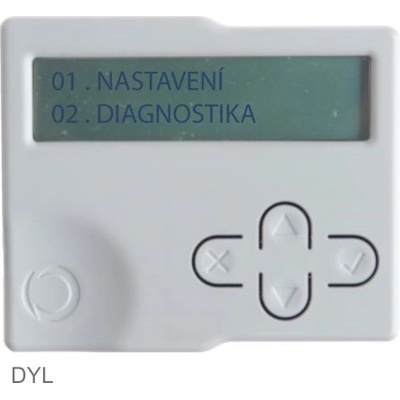 Programovací jednotka pro řídicí jednotku 14A CZ menu