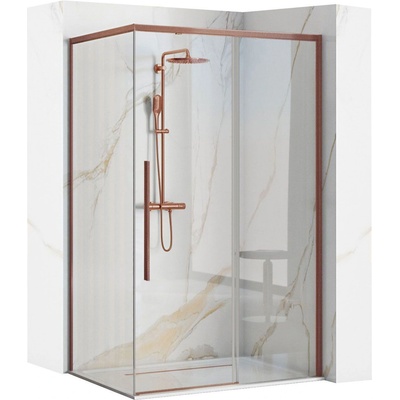 Rea Душ кабина Rea SOLAR Copper Brush 100x80 (REA-K9513)