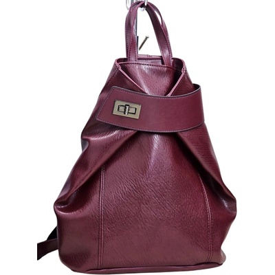 Дамска раница - Maria в цвят бордо