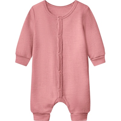 Lupilu Dětské rostoucí dupačky z merino vlny a hedvábí světle růžová – Zbozi.Blesk.cz