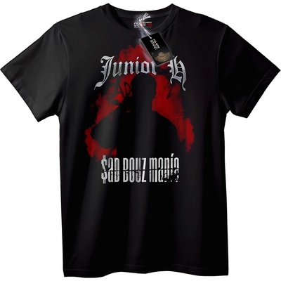 NOONEBRAND Тениска Junior H $AD BOYZ МАНИЯ - XL, White