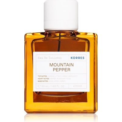 Korres Mountain Pepper toaletná voda pánska 50 ml