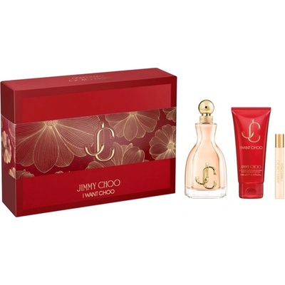 Jimmy Choo I Want Choo Комплект (EDP 100ml + EDP 7.5ml + BL 100ml) за Жени