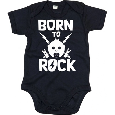 Fajntričko Dětské body Born to Rock