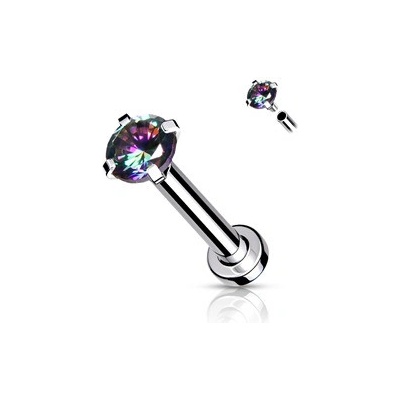 Šperky4U piercing do brady cartilage tragus LB1040VM-12082