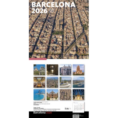 Cal. Pared 30x30 cm Barcelona-2 Eixample 2026