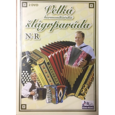 Velká harmonikářská šlágrparáda N-R - 2 x DVD