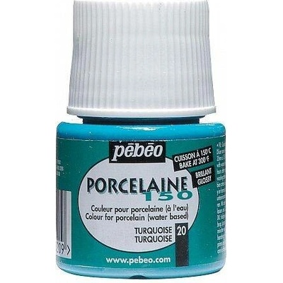 Pébéo č.18 Porcelain 150 č.20 45 ml tyrkysová – Zboží Dáma