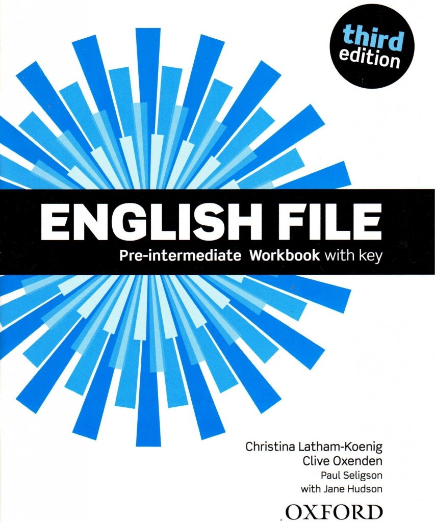 English File 3rd edition Pre-Intermediate Workbook with key