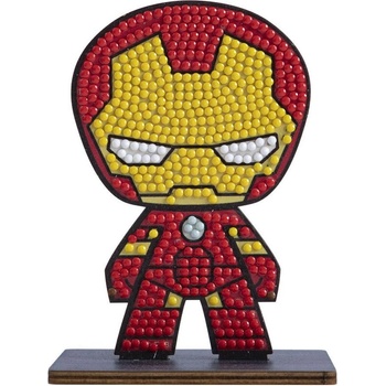 Craft Buddy Комплект за диамантена бродерия, Craft Buddy, Crystal Art Buddies, Железният човек, 7 части