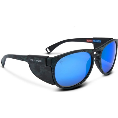 PELAGIC Слънчеви очила pelagic navigator - polarized polycarbonate lens camo green blue