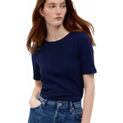 GAP Dámske tričko MOD CREW tmavo modrá