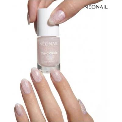 NEONAIL Glittery Mist 02 – ružový lak na nechty s trblietkami 7,2 ml