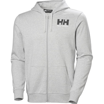Helly Hansen HH Logo Full Zip Суитшърт с качулка Grey Melange M (54581_949-M)