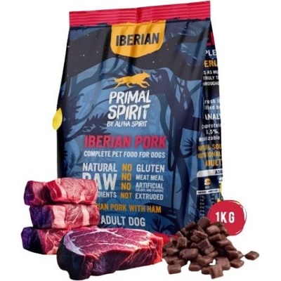 PRIMAL Spirit Iberian Adult pork & ham 1 kg