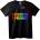 NOONEBRAND Тениска Sprunki Rainbow - 2XL, White