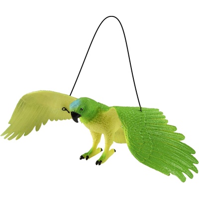 Rappa Фигурка Rappa - Папагал, със зелено, 30 cm (380158-4)