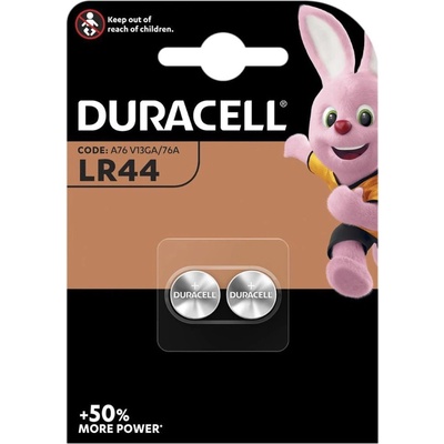 Duracell LR44 1,5V 2ks BAT-LR44/DR-B2