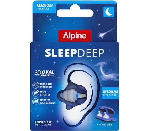 Alpine Štuple do uší SleepDeep na spanie