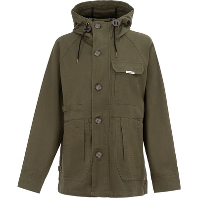 SoulCal Анорак SoulCal Women's Soul Cotton Hooded Button Long Sleeve Parka - Khaki