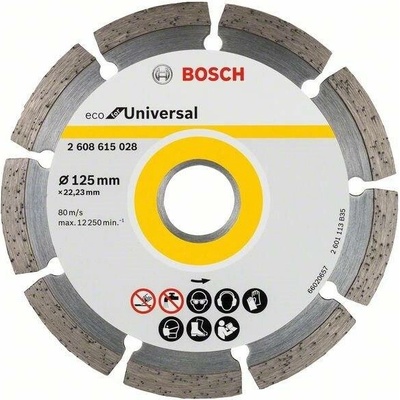 BOSCH Universal 125x22.23x2.0x7mm 2.608.615.028
