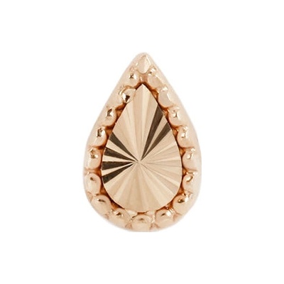 Buddha jewelry Buddha jewelry Bezzávitová koncovka piercingu Stay gold ze 14 kt zlata 585/1000 Růžové zlato