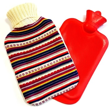 Albert termofor ve svetru pruhovaný