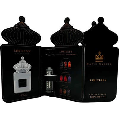 Matin Martin Limitless parfémovaná voda pánská 2 ml vzorek