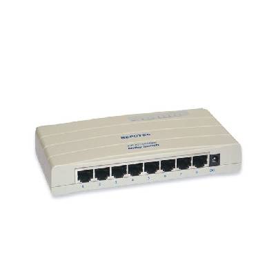 Суич Repotec RP-1708K, 8Port 100Mbps (8-P Nway Switch w/SW POWER / RP-1708K)