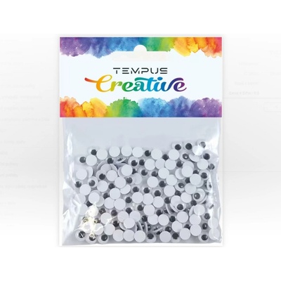 Očička kulatá samolepící 7mm/150ks