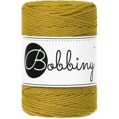Bobbiny 3PLY Macramé Rope 1, 5 mm 100 m Spicy Yellow юта (TD-E038)