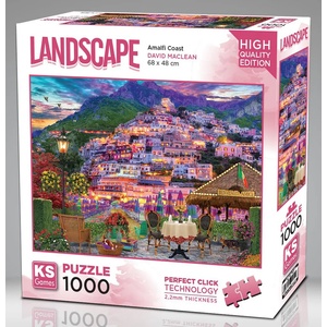 KS Games - Puzzle Amalfi Coast, ITA - 1 000 piese