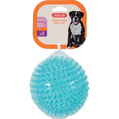 Zolux Hračka pro psy Ball Spike 13 cm tyrkys