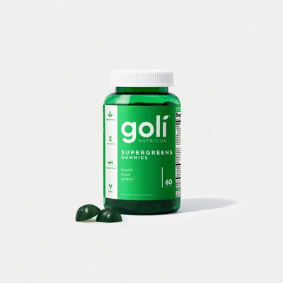 Goli Nutrition Supergreens Gummies 60 toboliek