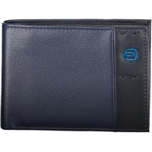 Piquadro kvalitná pánska peňaženka modrá