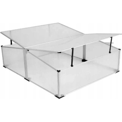 Huka polykarbonát 100 x 100 x 40/30 cm 32076