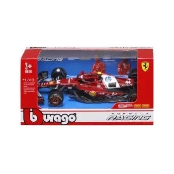 REGIO JÁTÉK Bburago: Формула 1 болид - 1: 43, Ferrari SF-25 Льоклер (30549)