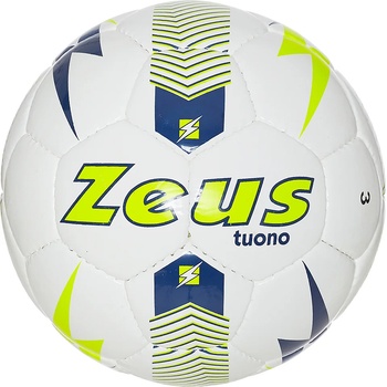 Image 1 of ZEUS Футболна топка Zeus Pallone Tuono Football white yellow