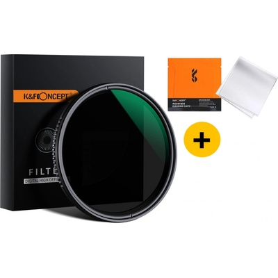 K&F Concept variabilní ND 8-2000x 58 mm