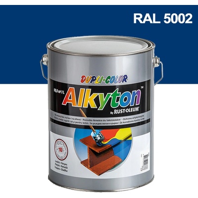 Alkyton hladký lesklý RAL 5002 5L ultramarínová