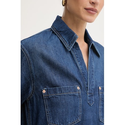 BOSS Orange рокля денимeна C POLO DRESS (50558674)