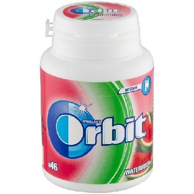 Wrigley's Orbit Žuvačka bez cukru s melónovou príchuťou 46 ks 64 g