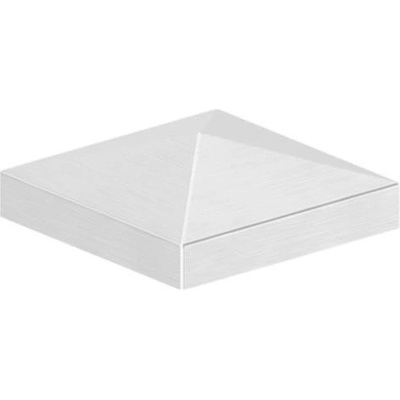 Feldmann Nerezová krytka na sloupek - ukončení, stříška 165-120V2AG, 120x120 mm, ocel AISI304 brus