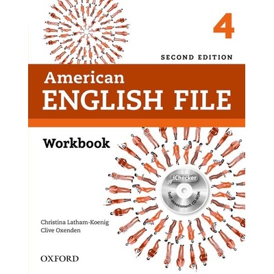 American English File Second Edition Level 4: Workbook with iChecker Latham, Koenig, C, Oxenden, C.