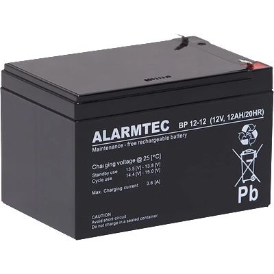 ALARMTEC АКУМУЛАТОР alarmtec 12v/12ah (b1791012)