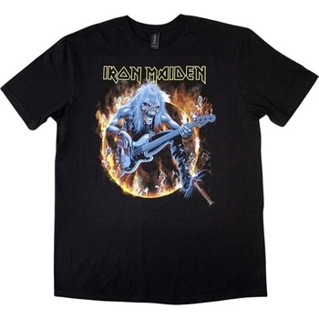 Iron Maiden Риза Fear Live Flames Unisex Black L (IMTEE07MB03)